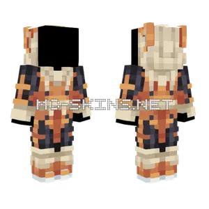 0059 Arcanine Minecraft skin