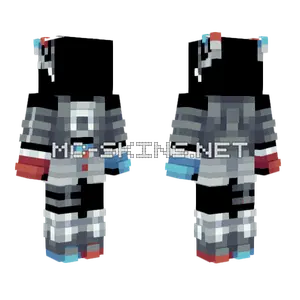 0081 Magnemite Minecraft skin