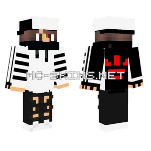 2 Layer Badboy Minecraft skin