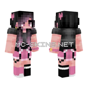 2022 Egirl Popstar Minecraft skin