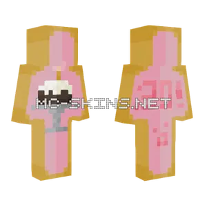 20k D Frosting Party Minecraft skin