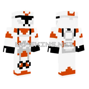 212th Clone Trooper Minecraft skin