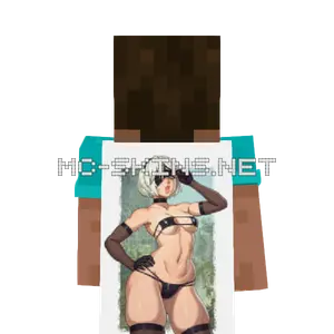 2B Bikini cape, outside and lining
