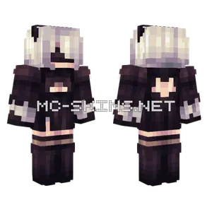 2b Nier Minecraft skin