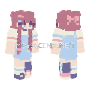 300 Reshade Girl Minecraft skin