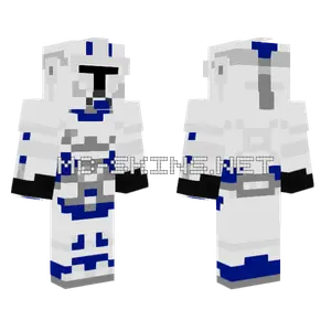 501st 212th Mix Clone Trooper Minecraft skin