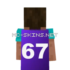 67 Purple cape, outside and lining