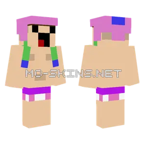 8 Bit Dano Minecraft skin