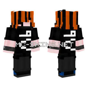 9 Volt The Human Battery Minecraft skin