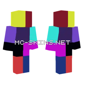 9 Way Collab With Friends Minecraft skin