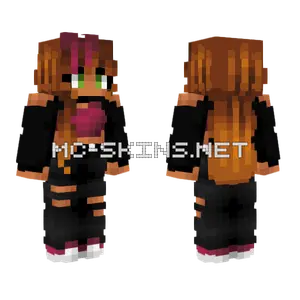 90s Valley Girl Minecraft skin