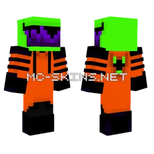 9v0lt73 Halloween Skin Minecraft skin