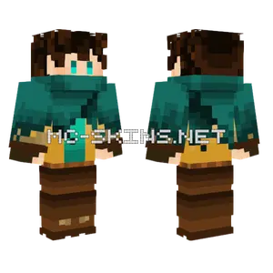A Cubierto Minecraft skin