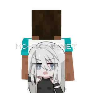 A2 Chibi cape, outside and lining