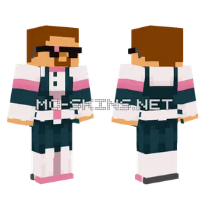 Aagent As Ochaco Minecraft skin
