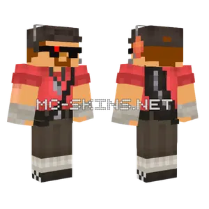Aagent As Scout Minecraft skin