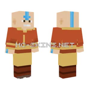 Aang Avatar Minecraft skin