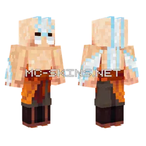 Aang Avatar Fort 2 Minecraft skin