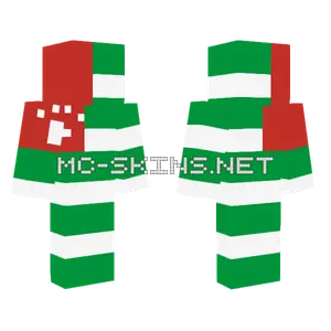 Abkhazia Flag Skin Minecraft skin