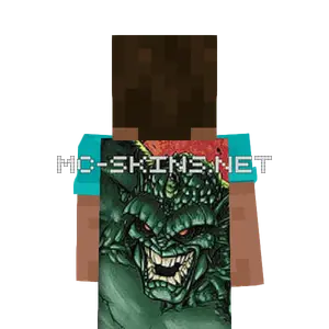 Abomination cape, outside and lining