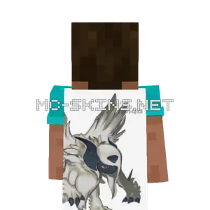 Absol Mega cape, outside and lining