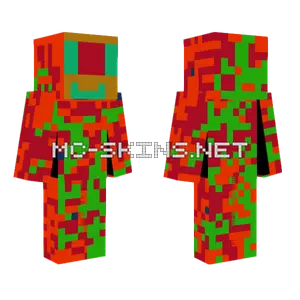 Abstract Camouflage Outfit