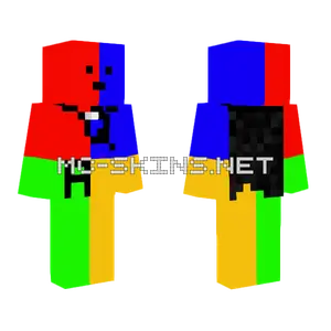 Abstract Geometric Pattern Minecraft skin