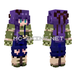 Abyss Peach Minecraft skin