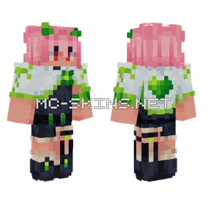 Aceattune Green Life Minecraft skin