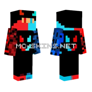Achilpe Blue And Red Minecraft skin