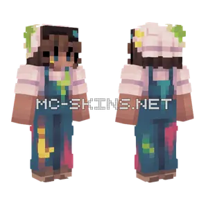 Acrylics Sfa13 Glitch Girl Minecraft skin