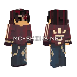 Adidas Boy Minecraft skin