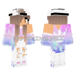 Adidas Girl Minecraft skin