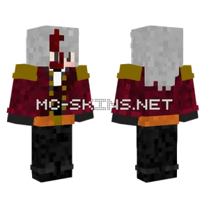 Admiral Wobble Minecraft skin