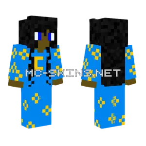 Adorable Girl In Onesie Minecraft skin