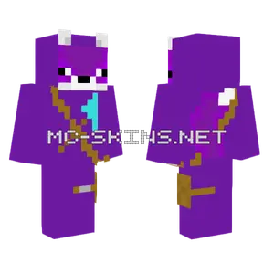 Adventure Fox Minecraft skin