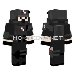 Aegis Field Agent Minecraft skin
