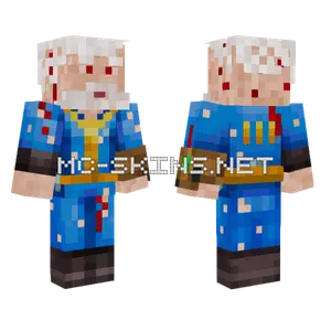 Aerox Fallout Vault Minecraft skin