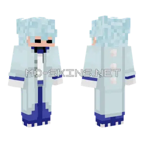 Aerzy Biru Sipit Minecraft skin