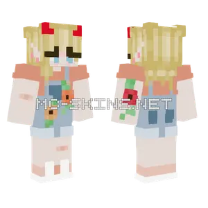 Aesthetic Vintage Girl Minecraft skin