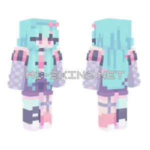 Aesthetic Yes Minecraft skin