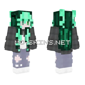 Aether Green Outfit Minecraft skin