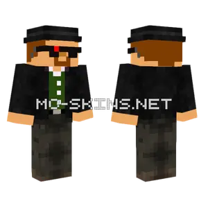 Agent As Heisenberg Minecraft skin