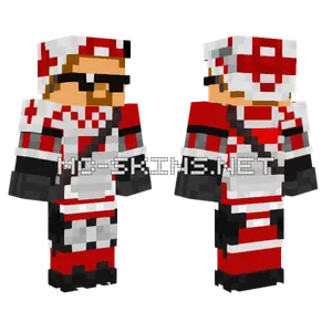 Agent Soldier Medic Minecraft skin