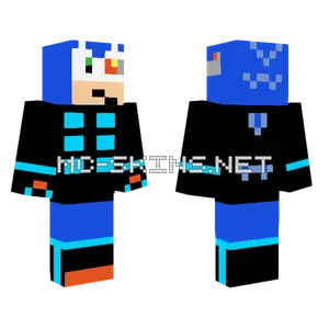 Agent Sonic Minecraft skin