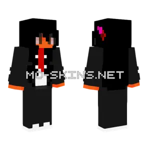 Agent9 Black Suit Minecraft skin