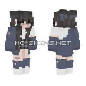 Ah O School Uniform Minecraft skin