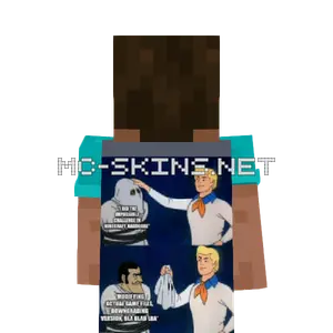ah yes. the vanilla minecraft cape, outside and lining
