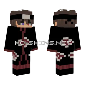 Ahahaa Black Outfit Minecraft skin