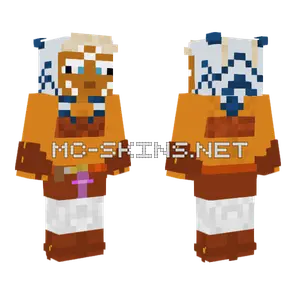 Ahsoka Tano Minecraft skin